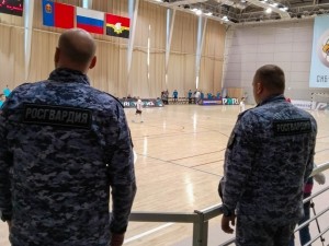 Кузбасские росгвардейцы обеспечили безопасность состязаний трех чемпионатов России
