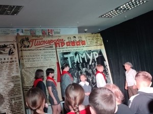 Премьера спектакля &laquo;Тимур и его команда&raquo; состоялась в Тяжине