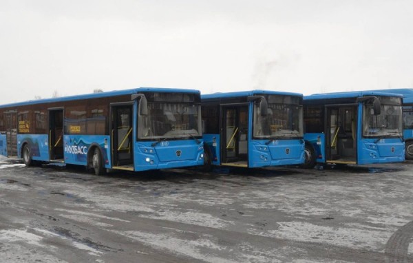 В Кузбасс поступила последняя партия синих автобусов