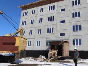 В Тяжине продолжается строительство многоквартирного дома В Тяжине продолжается строительство многоквартирного дома