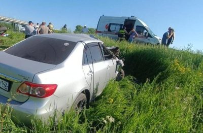 Дети и взрослые пострадали в ДТП со школьным автобусом в Кузбассе