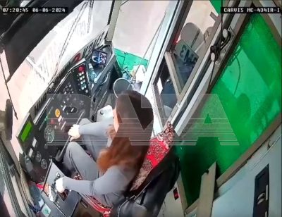 &laquo;До последнего пыталась остановить&raquo;: появилось видео из кабины злополучного трамвая
