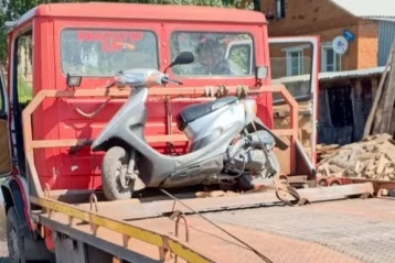 
В Кузбассе ДПС поймала 12-летнего нарушителя на мопеде
