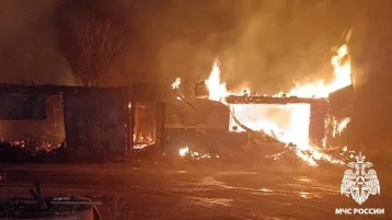 МЧС показало кадры с пожара в кузбасском селе
МЧС показало кадры с пожара в кузбасском селе