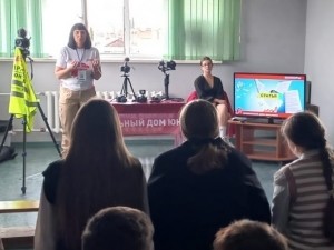 Мобильный дом Юнармии Кузбасса побывал в Тяжине