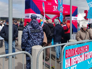 Росгвардейцы обеспечили безопасность участников всероссийского полумарафона &laquo;ЗаБег.РФ&raquo; в Кузбассе